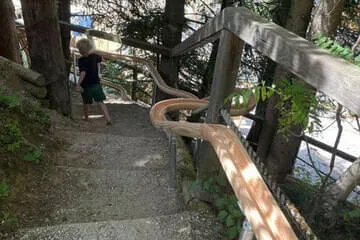Holzkugelbahn Bild 53